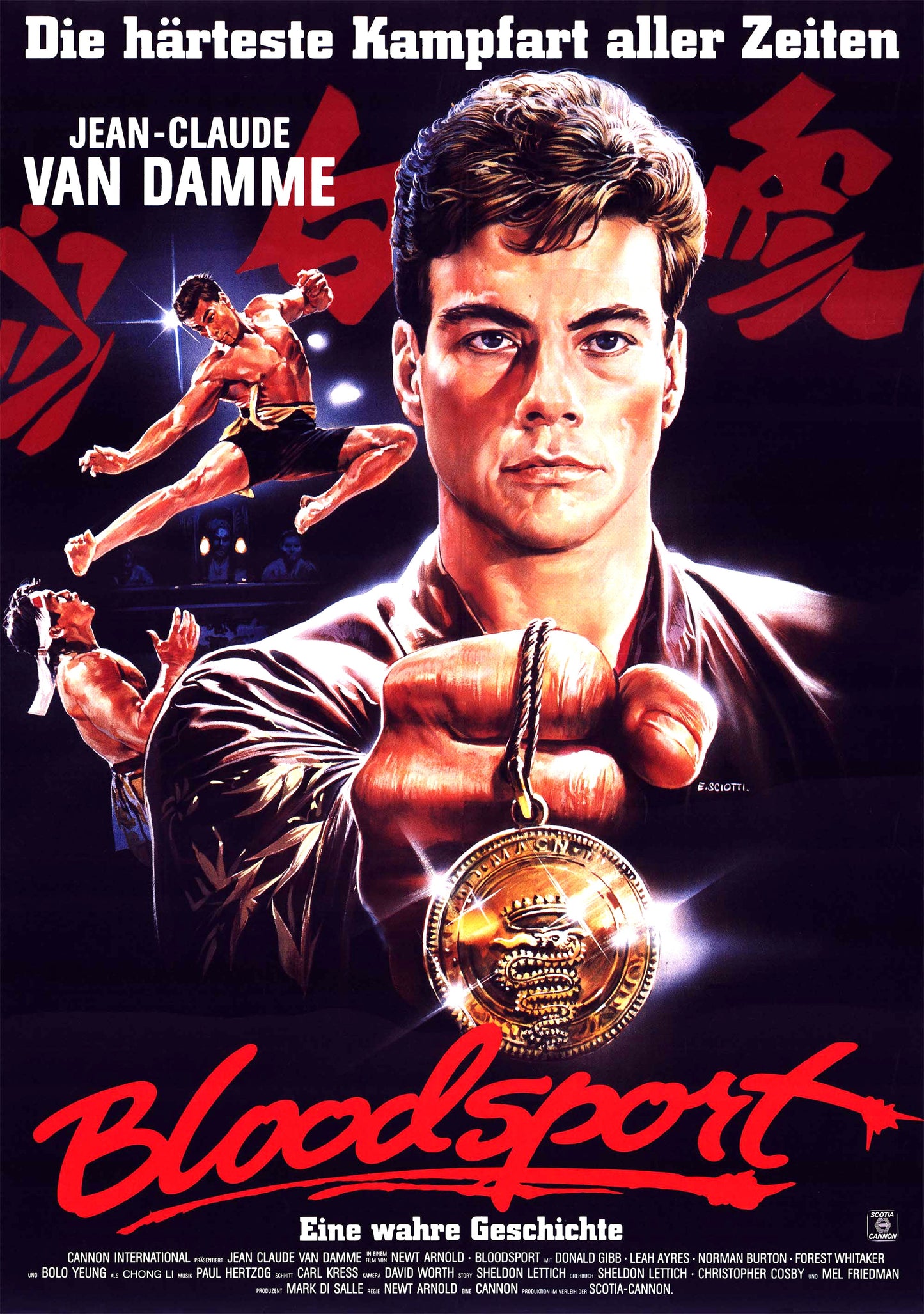 Bloodsport 01 Movie Magnet
