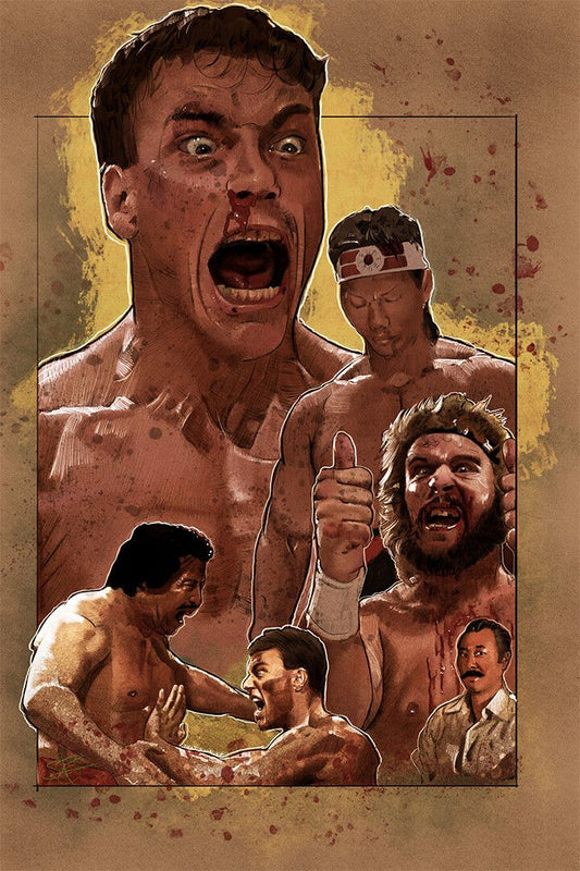 Bloodsport American Martial Movie Art Home Decor Jigsaw Puzzle
