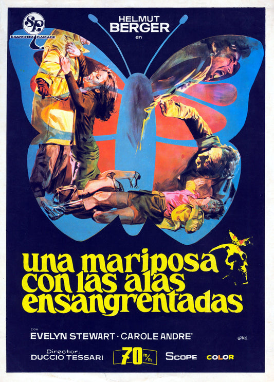 Bloodstained Butterfly 01 Movie Magnet