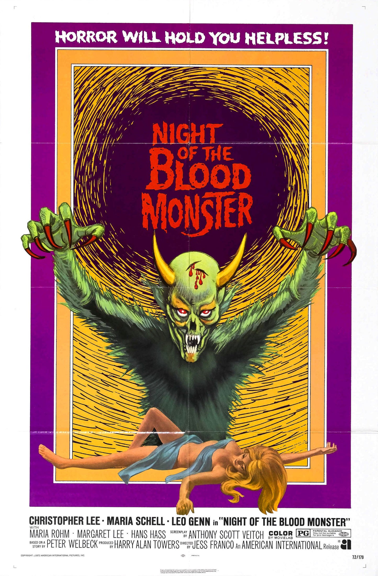 Bloody Judge 01 Movie Magnet