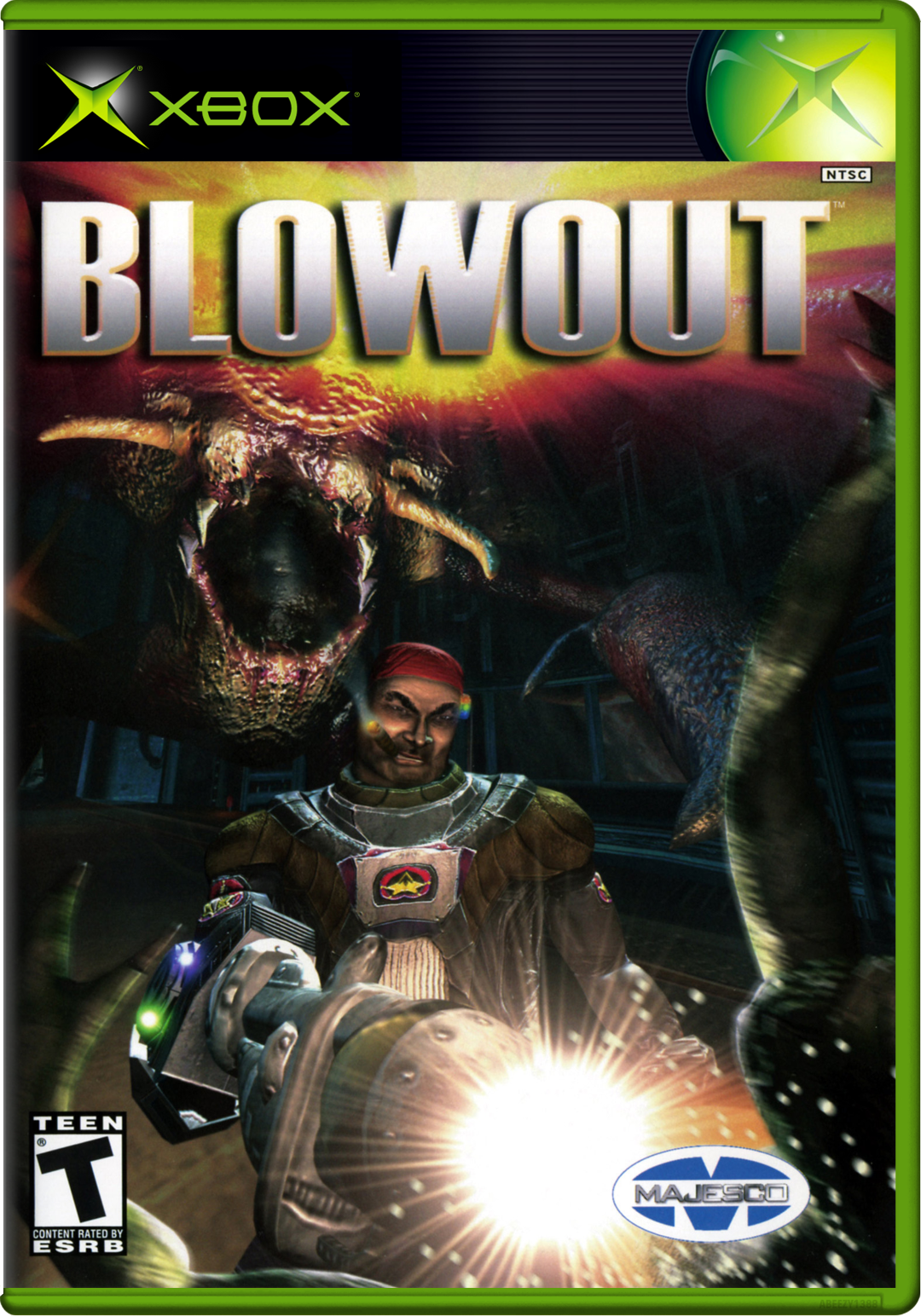 Blowout Xbox Keychain