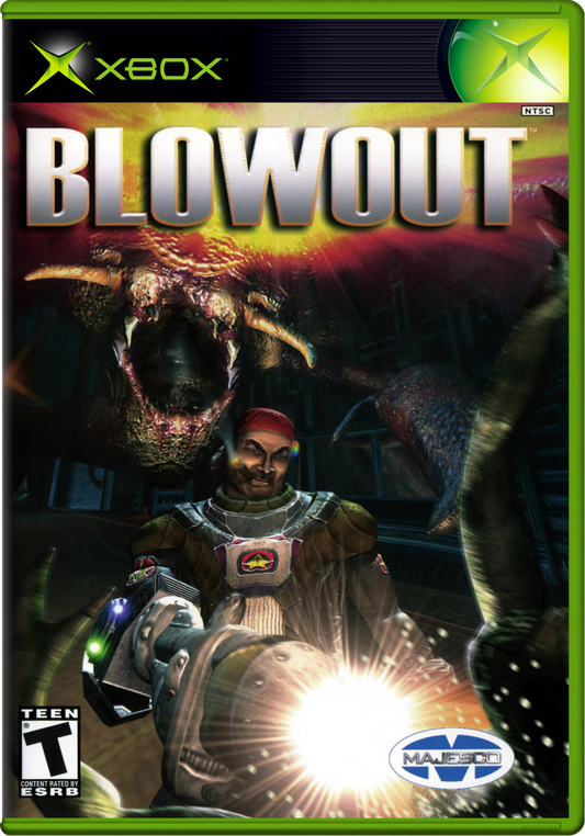 Blowout Xbox Keychain