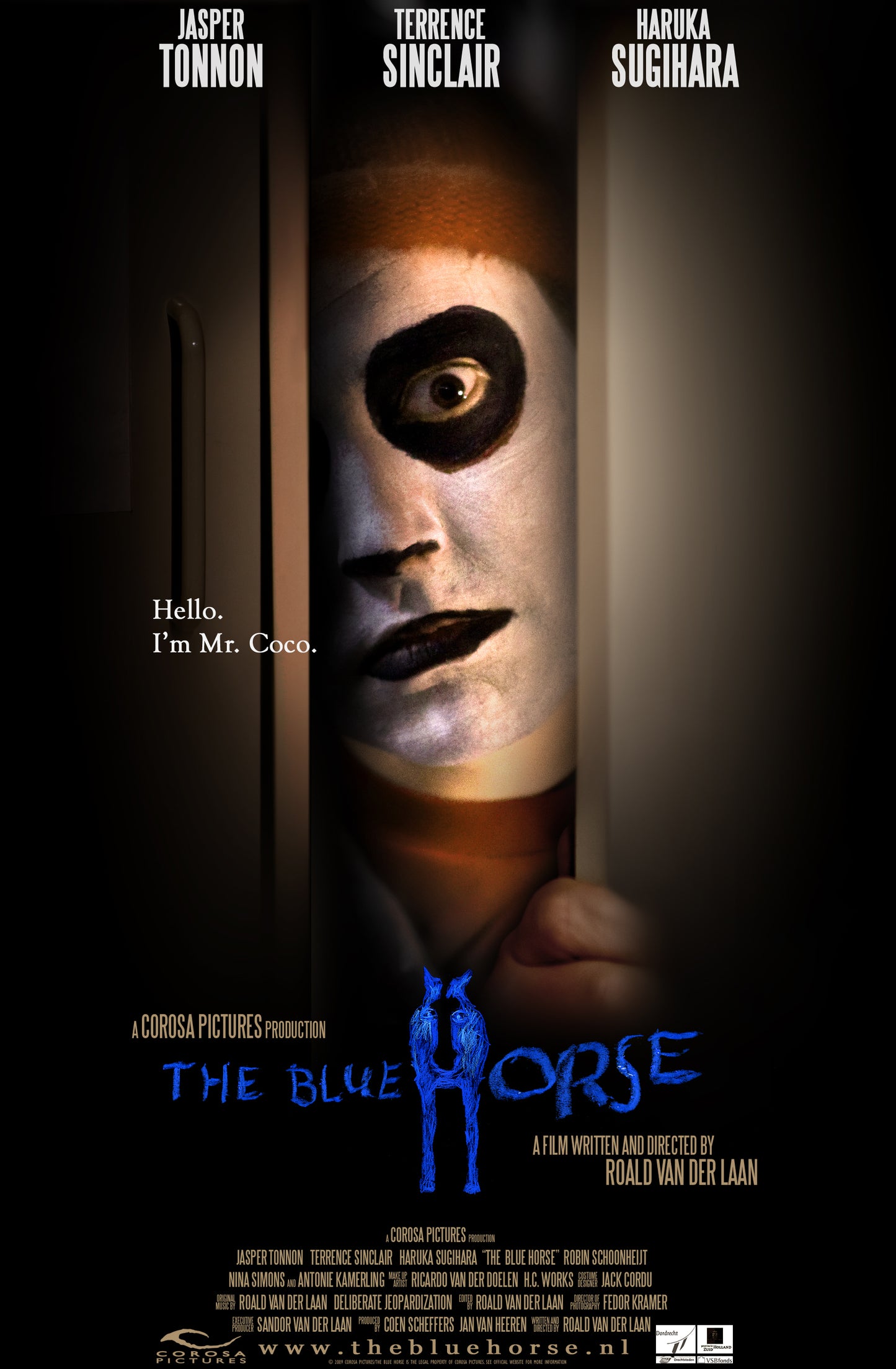 Blue Horse 02 Movie Keychain