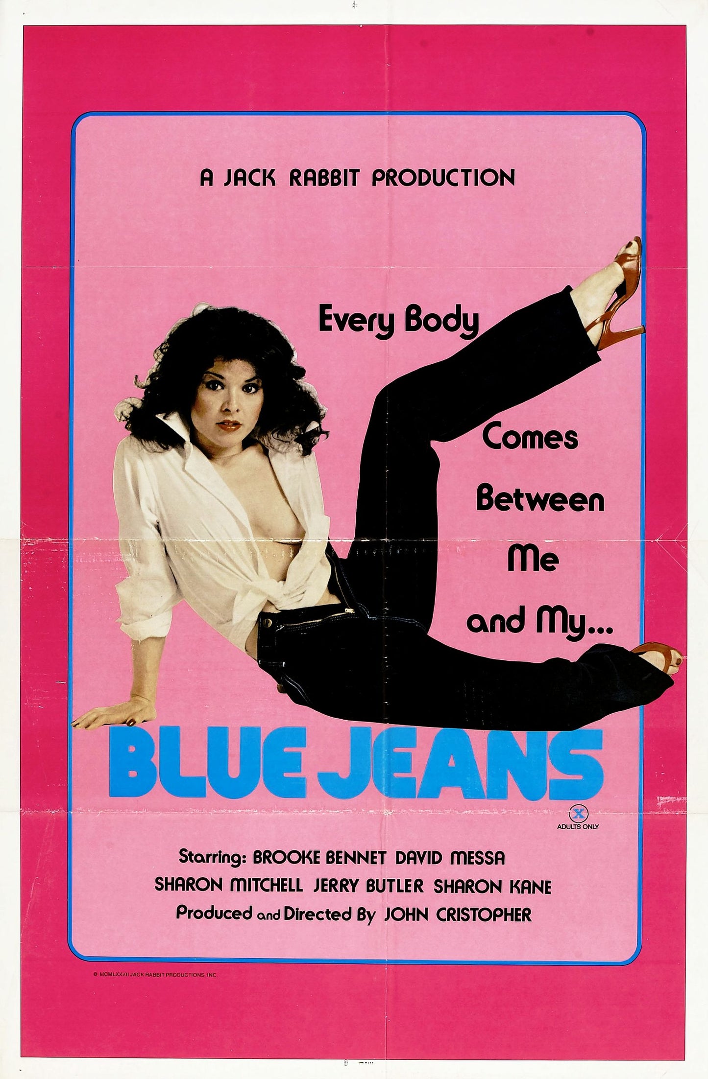 Blue Jeans 01 Movie Magnet