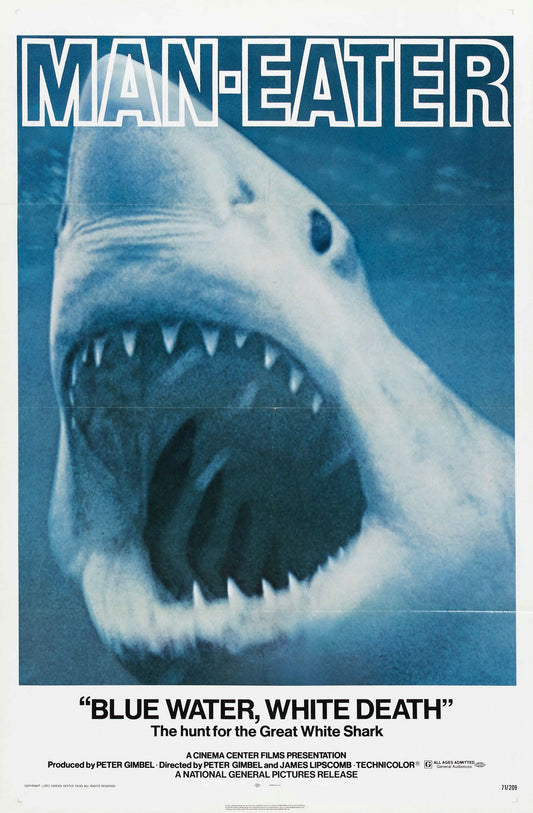 Blue Water White Death 01 Movie Magnet
