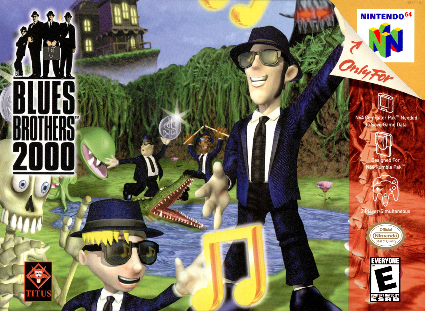 Blues Brothers 2000 N64 Keychain