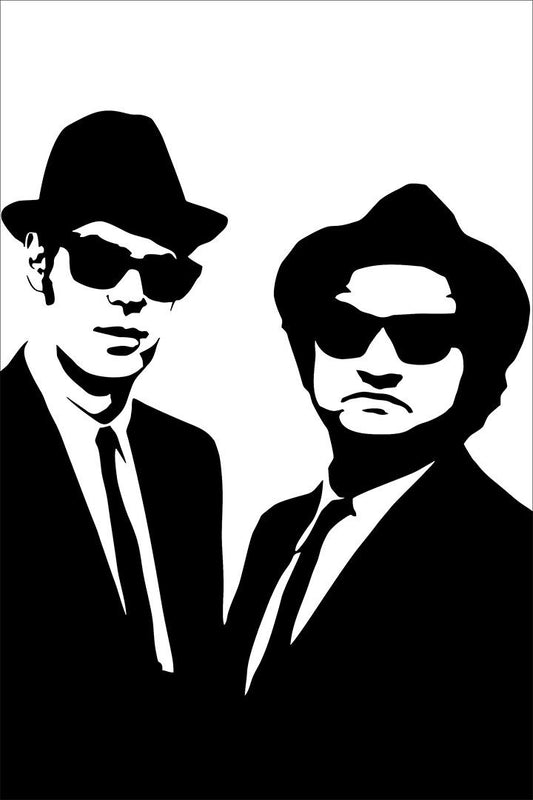 Blues Brothers Classic Movie Action Detective Jigsaw Puzzle