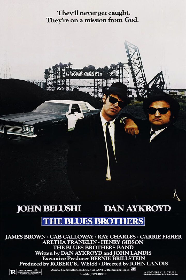 Blues Brothers Movie Classic Film Action Detective Jigsaw Puzzle