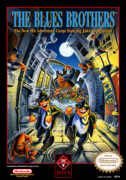 Blues Brothers, The (Usa) Nes Print Poster