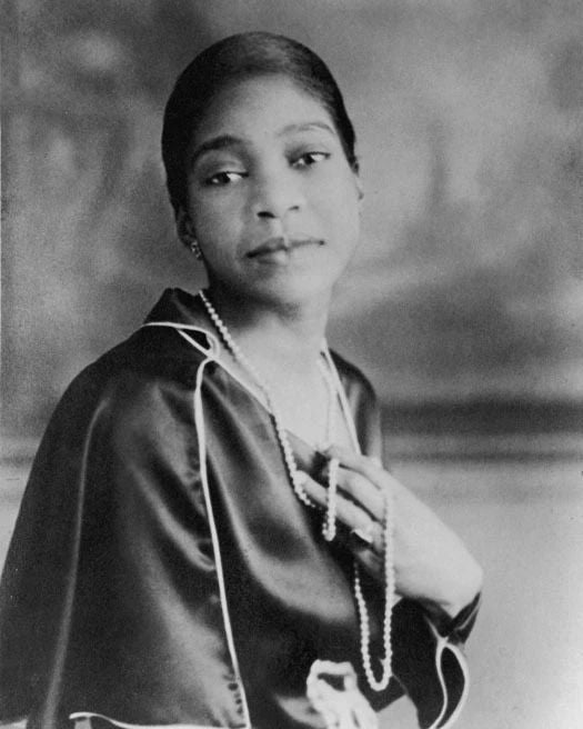 Blues Singer Bessie Smith Glossy Keychain Print Empress Keychain