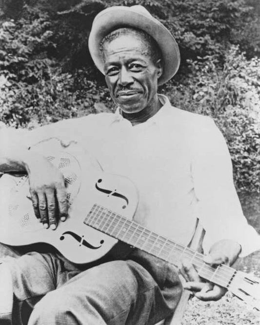Blues Singer Eddie Son House Photo Musician Poster Glossy Print