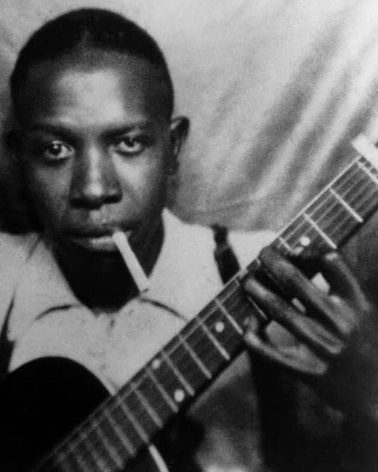 Blues Singer Robert Johnson Photo Musician Poster Glossy Print