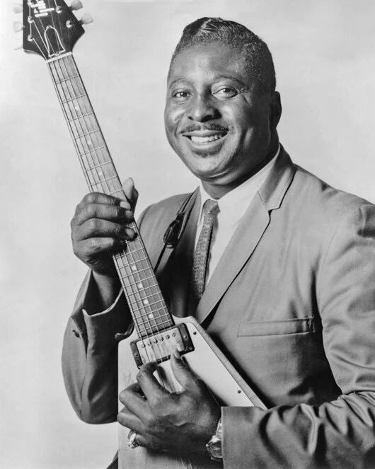 Blues Soul Singer Albert King Glossy Keychain Music Guitarist Keychain