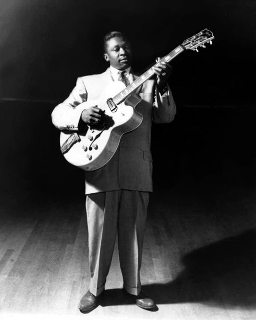 Blues Soul Singer Bb King Glossy Photo Music Guitarist Print B.B. Poster