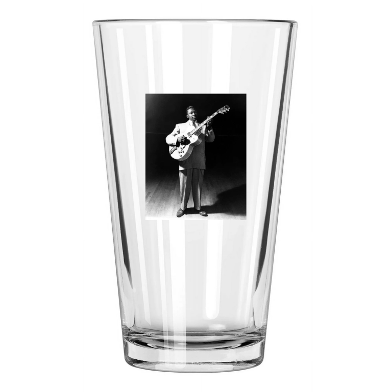 Blues Soul Singer Bb King Photo Music Guitarist B.B. Pint Beer Drinking Glass
