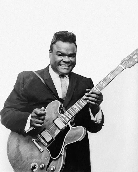 Blues Soul Singer Freddie King Keychain Music Guitarist Print Glossy Keychain