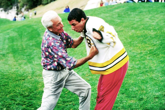Bob Barker Fighting Adam Sandler In Happy Gilmore Picture Photo Print