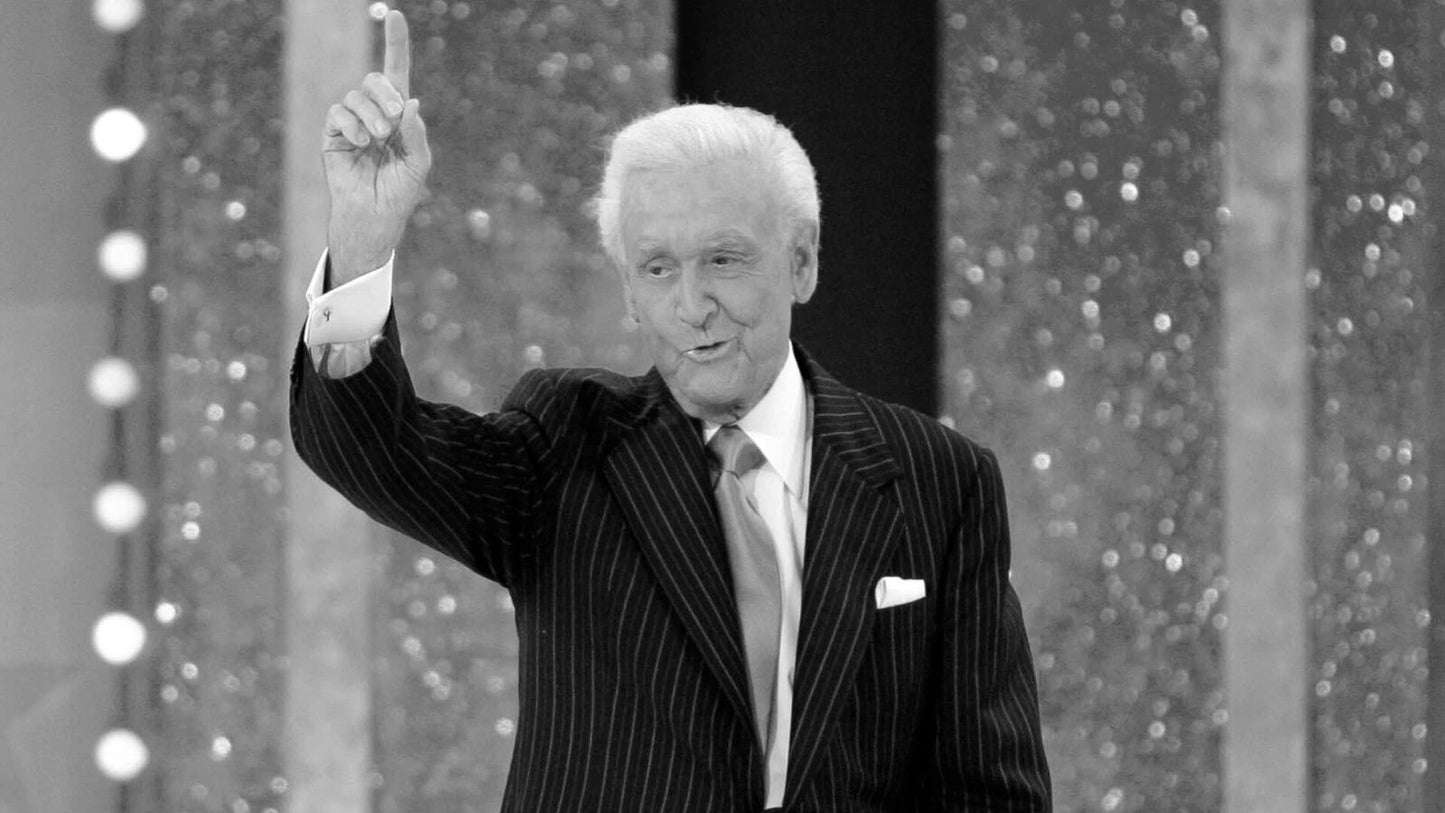 Bob Barker Host Of The Price Is Right Tv Show Picture Keychain Print