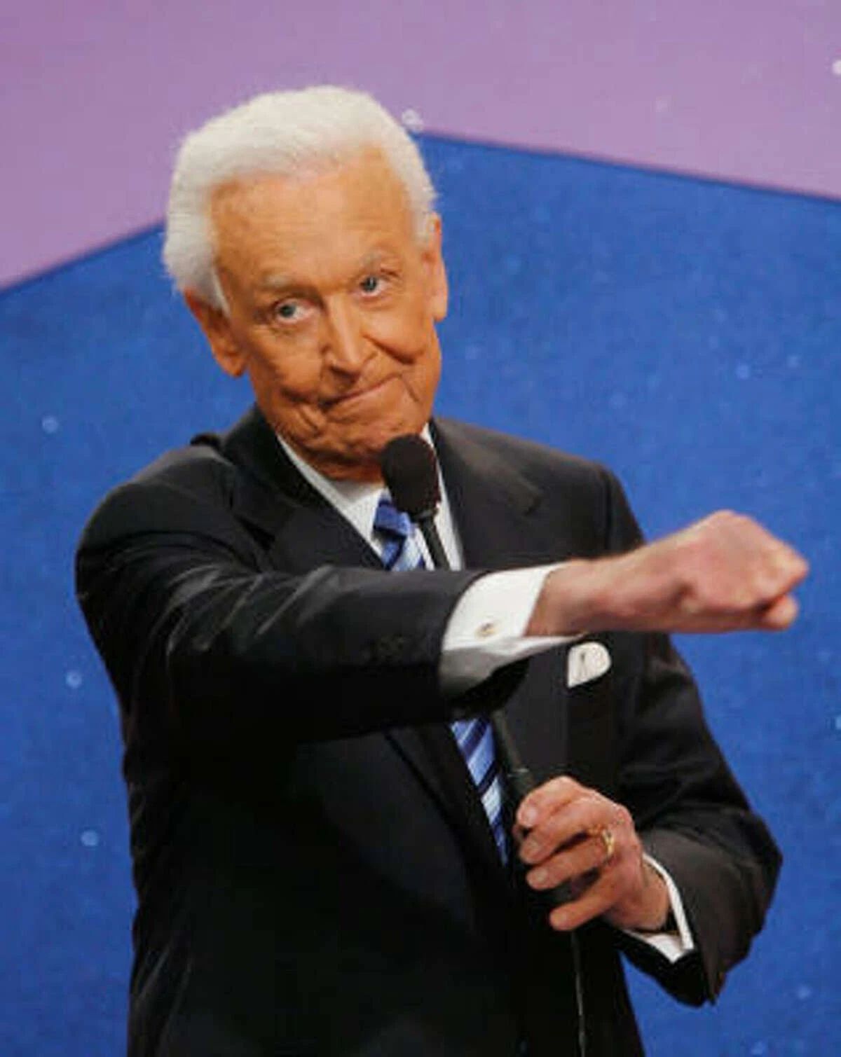 Bob Barker Hosting The Price Is Right Tv Show Keychain Picture Keychain Print