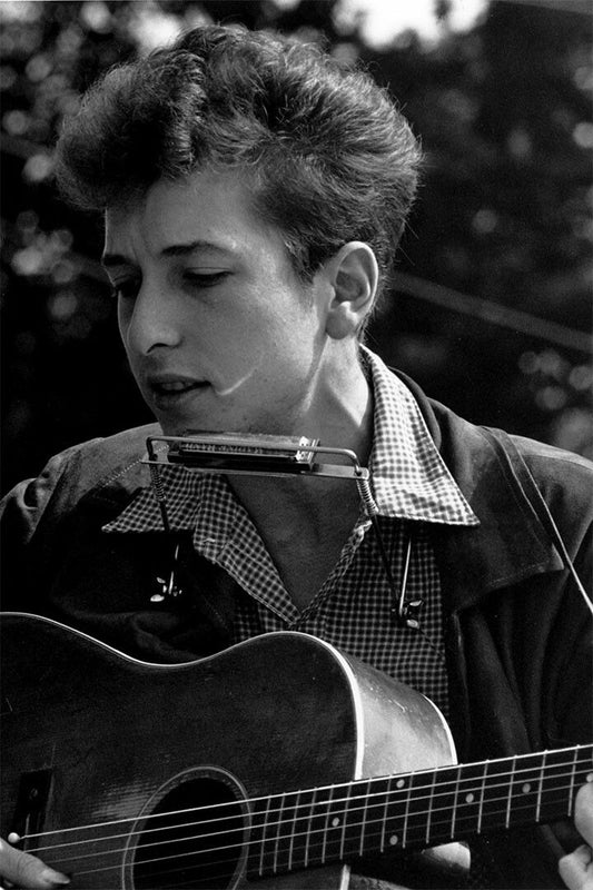 Bob Dylan Music Star Musician Singer Print Jigsaw Puzzle
