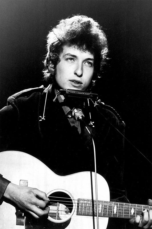 Bob Dylan Music Star Songwriter Guitarist Print Jigsaw Puzzle