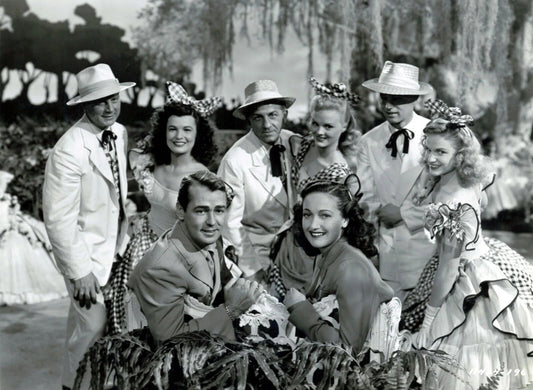 Bob Hope Bing Crosby & Cast Of 1947 Film Variety Girl Magnet Print
