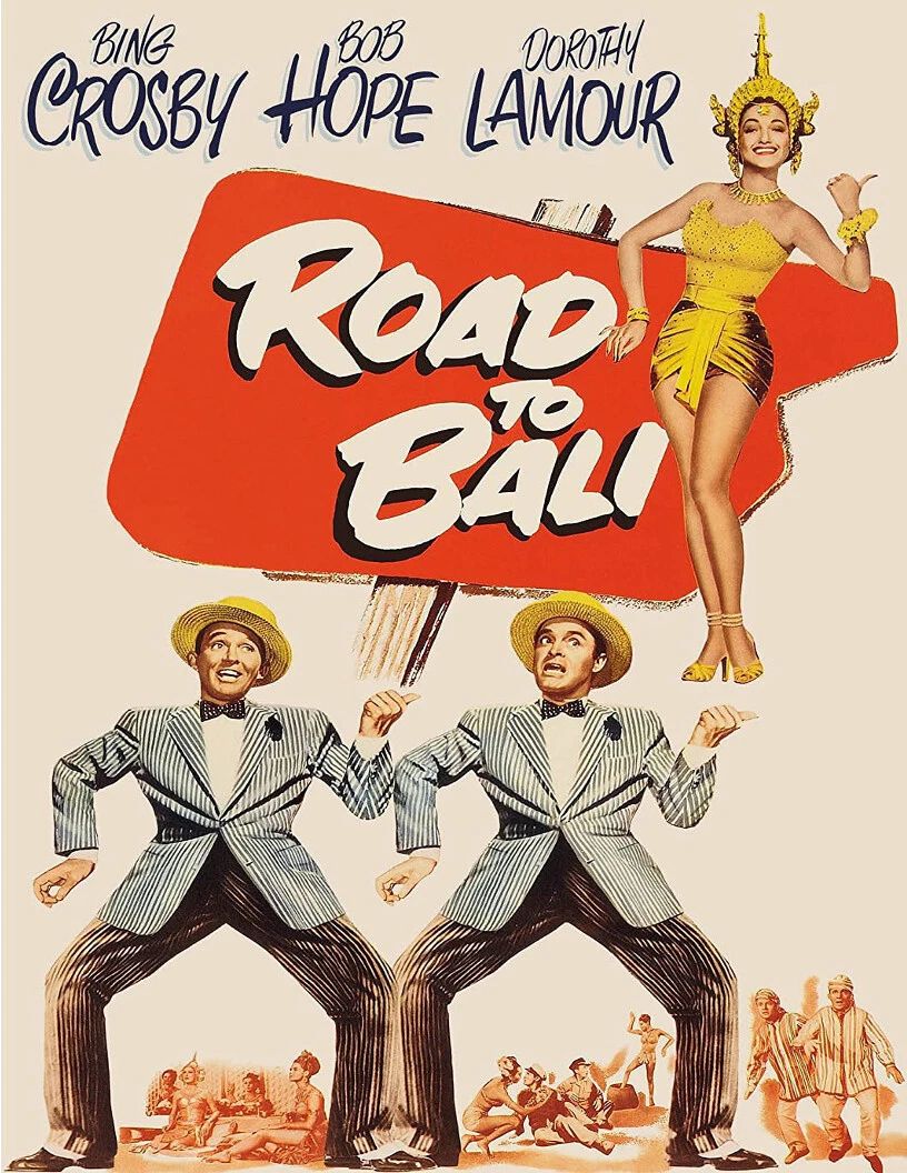 Bob Hope Bing Crosby Dorothy Lamour Road To Bali Movie Magnet Magnet