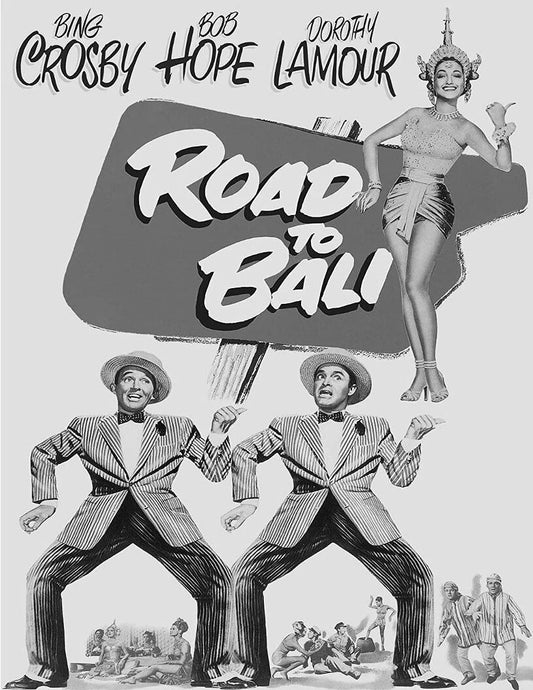 Bob Hope Bing Crosby Dorothy Lamour In Movie Road To Bali Poster Photo
