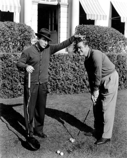 Bob Hope & Bing Crosby In Classic Movie Variety Girl Picture Keychain Print