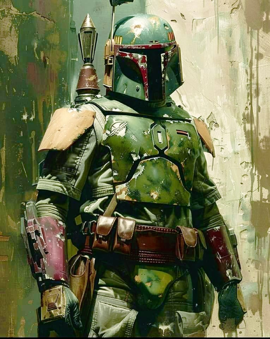 Boba Fett 728 Print Poster