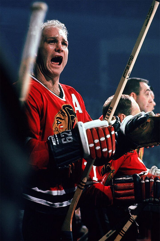 Bobby Hull Celebrity Ice Hockey Player Jigsaw Puzzle