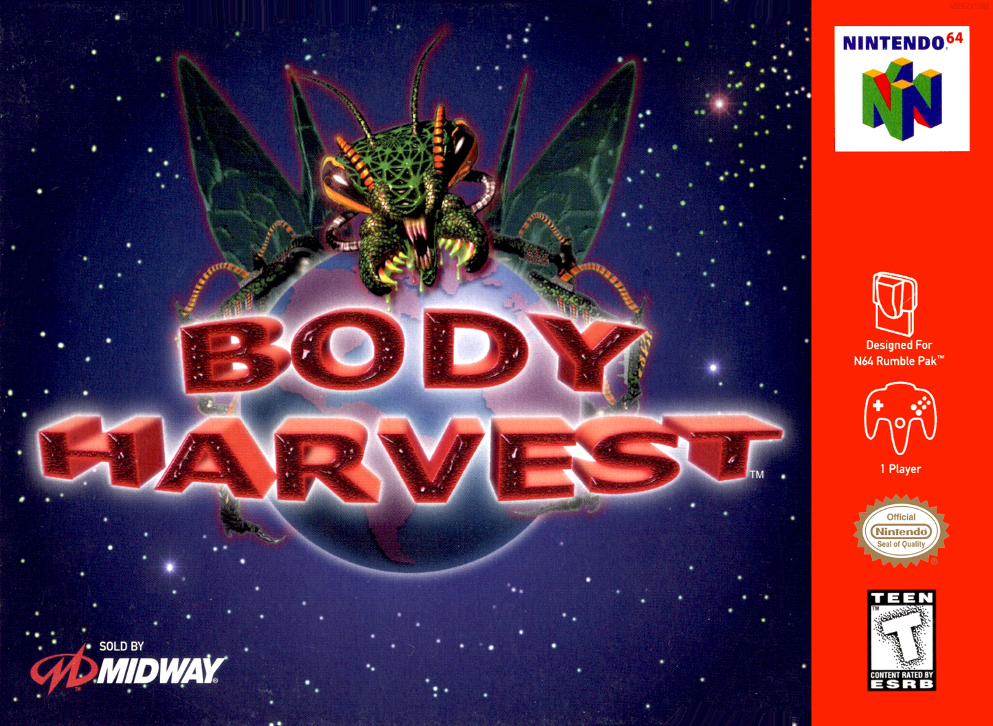 Body Harvest N64 Keychain