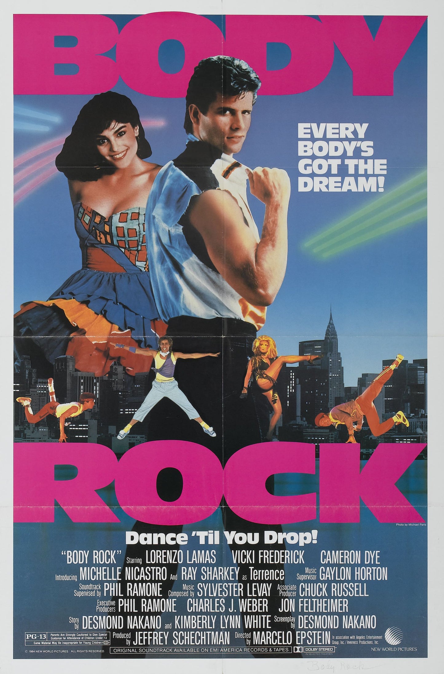 Body Rock 01 Movie Magnet