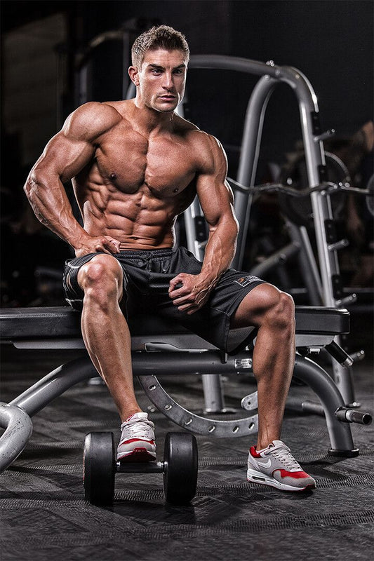 Bodybuilding Fitness Stronger Hardest Print Jigsaw Puzzle