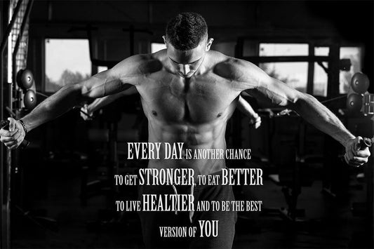 Bodybuilding Motivational Quotes Workout Sport Jigsaw Puzzle