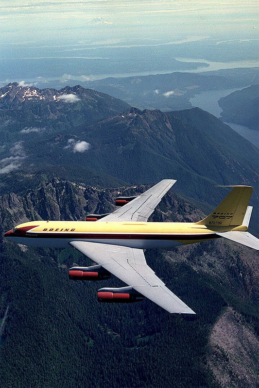 Boeing 36780 Prototype In Flight Aircraft Jigsaw Puzzle