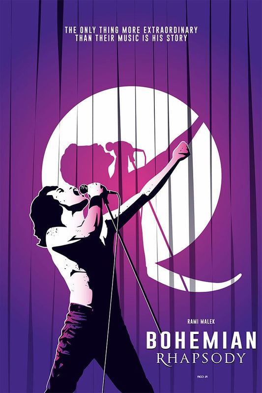 Bohemian Rhapsody Music Print Painting Jigsaw Puzzle