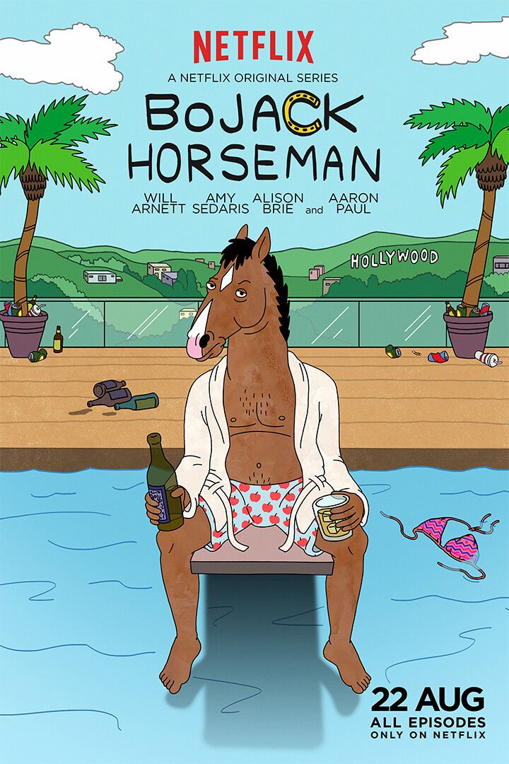Bojack Horseman Animated Tragicomedy Art Print Decor Jigsaw Puzzle