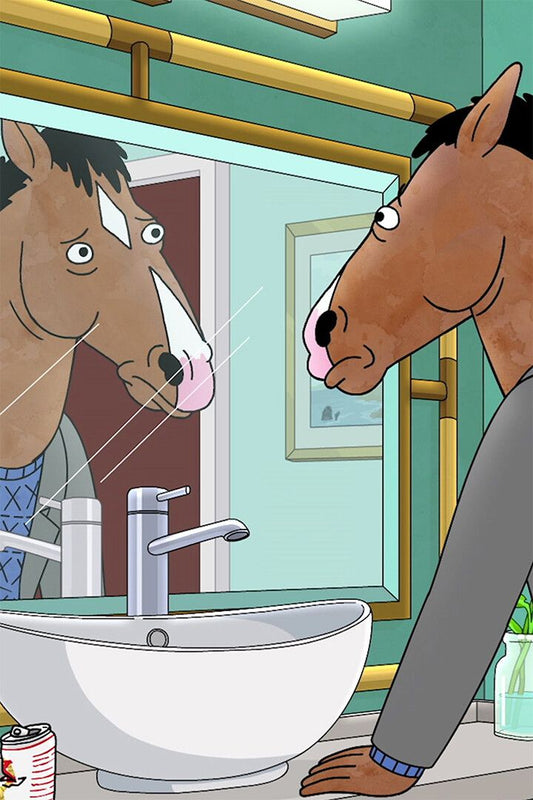Bojack Horseman Hungover Drunk Animated Series Art Home Decor Jigsaw Puzzle