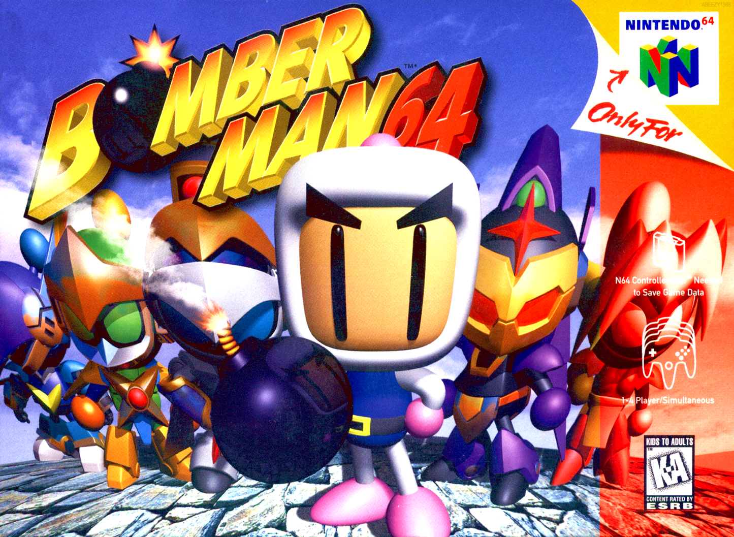 Bomberman 64 N64 Keychain