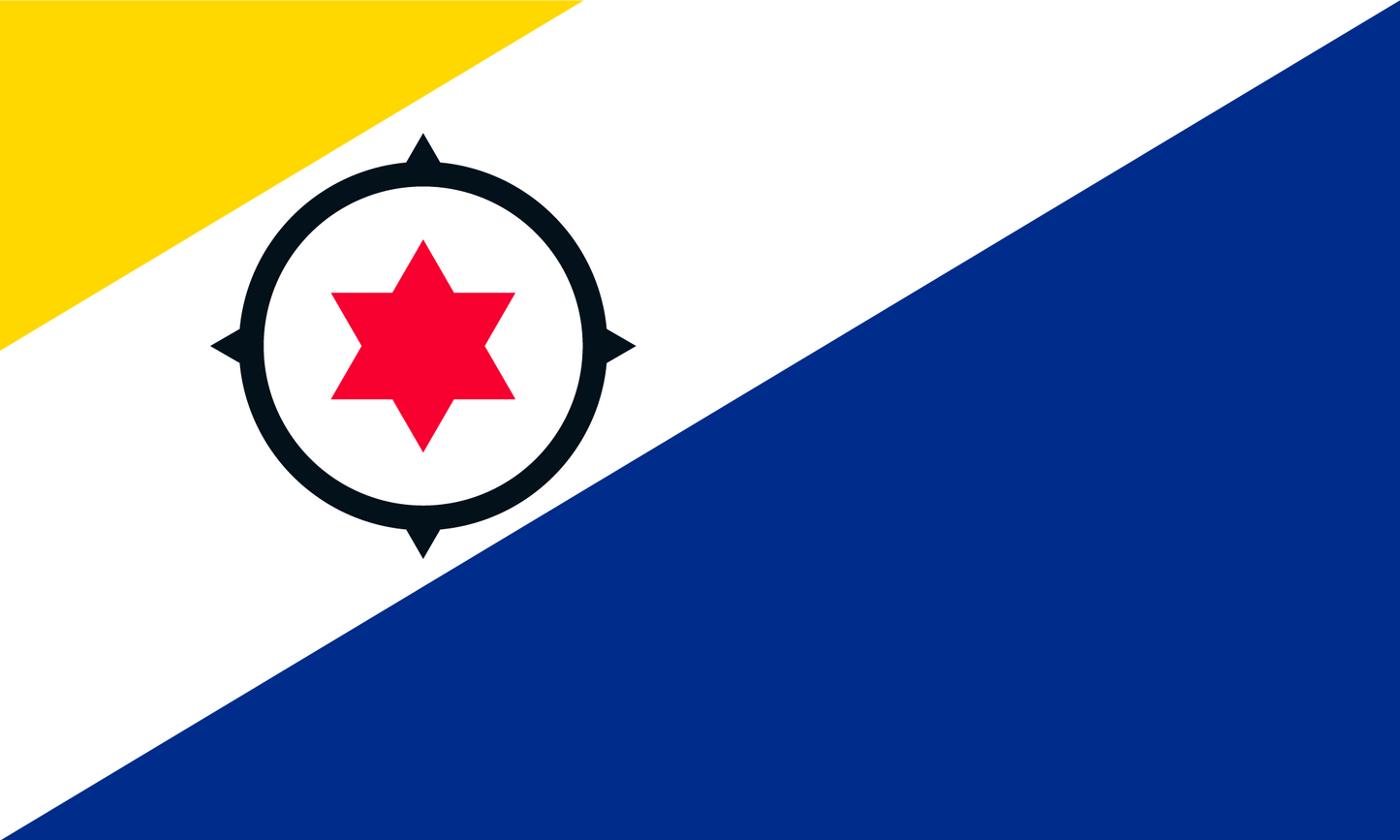 Bonaire Flag Print Poster