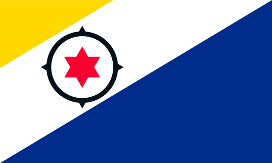 Bonaire Flag Keychain