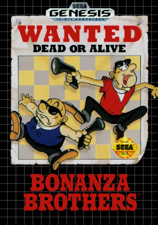 Bonanza Brothers (Usa) Genesis Print Poster
