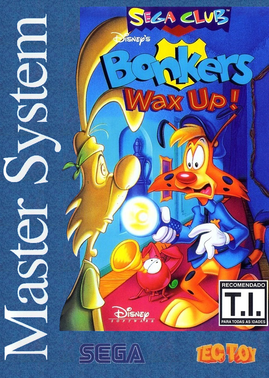 Bonkers Wax Up! Sega Master System Print Poster