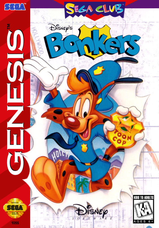 Bonkers (Usa) Genesis Keychain