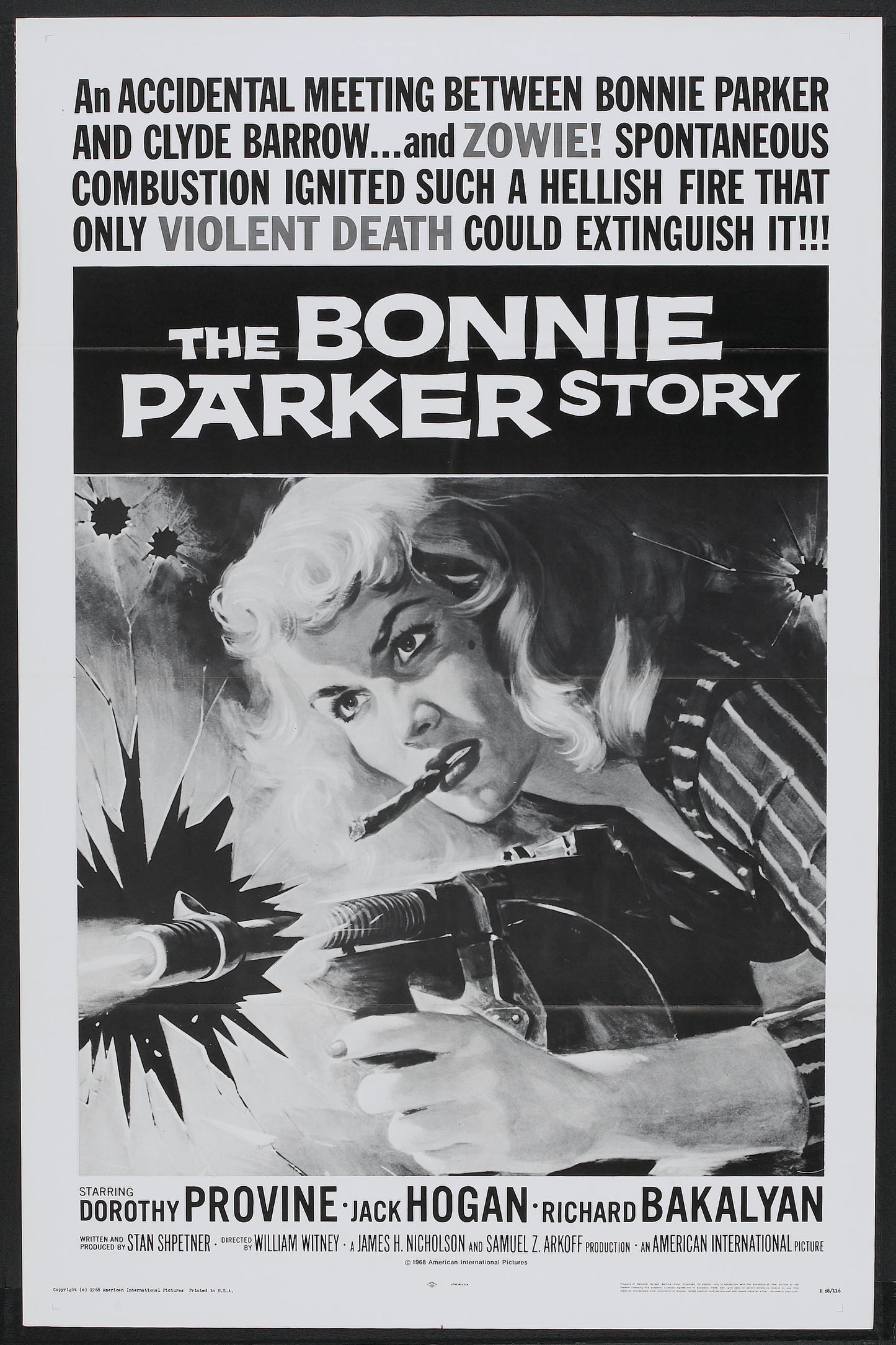 Bonnie Parker Story 02 Movie Keychain