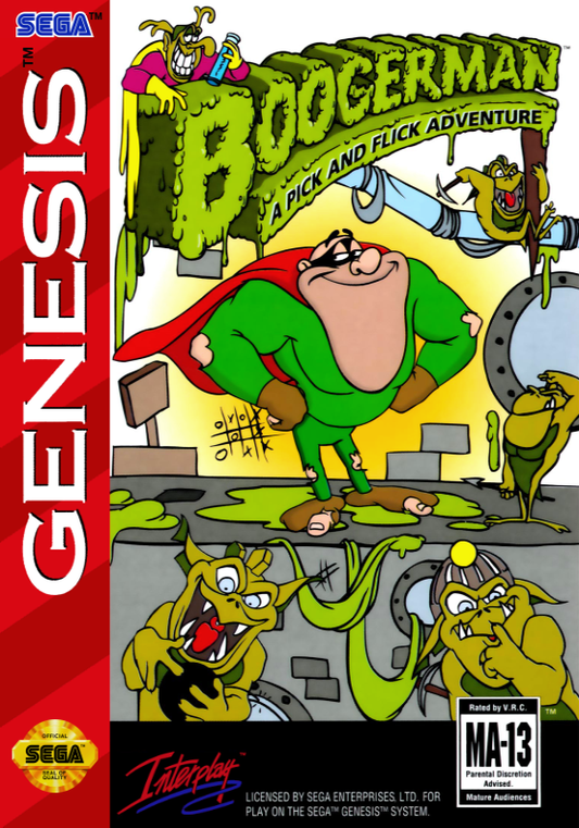 Boogerman (Usa) Genesis Print Poster