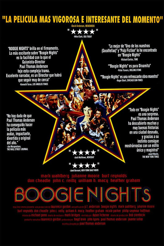 Boogie Nights Movie Drama Mark Wahlberg Jigsaw Puzzle