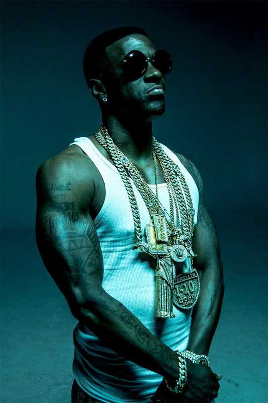 Boosie Badazz Rap Hip Hop Music Star Print Jigsaw Puzzle