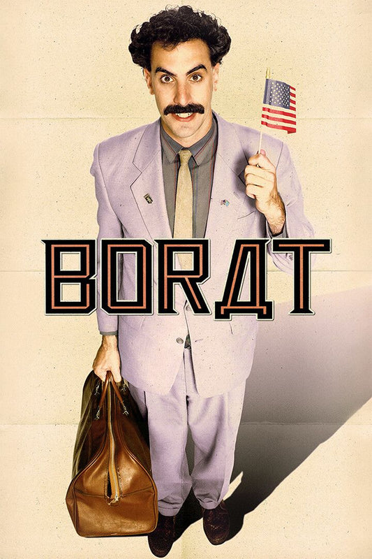 Borat Vintage Classic Comedy Movie Cinema Jigsaw Puzzle